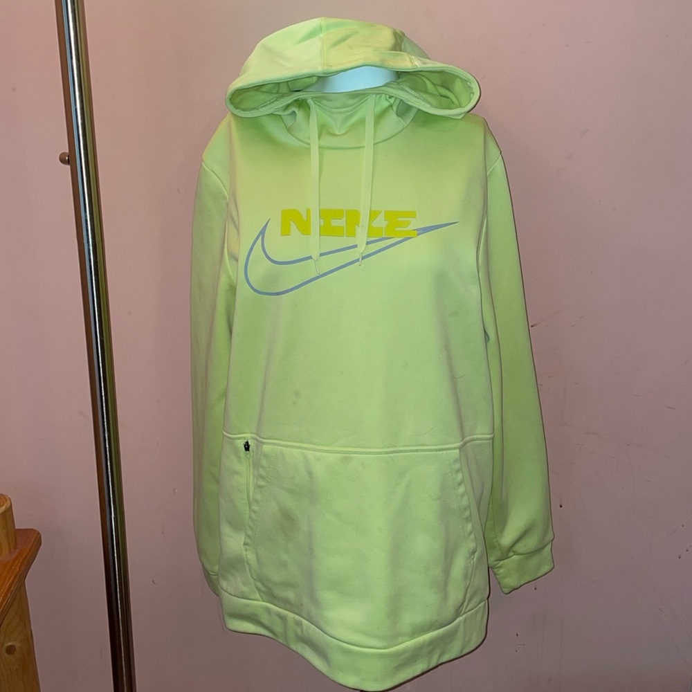 Men’s Nike lime green sweatshirt